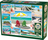 Happy Place - Robert Johnson | Cobble Hill | 1000 Pieces | Jigsaw Puzzle - Puzzles +