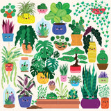Happy Plants | Mudpuppy | 500 Pieces | Jigsaw Puzzle - Puzzles +