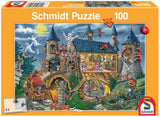 Haunted Castle | Schmidt | 100 Pieces | Jigsaw Puzzle - Puzzles +