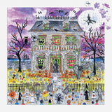 Haunted House - Michael Storrings | Glow in the Dark | Galison | 500 Pieces | Jigsaw Puzzle - Puzzles +
