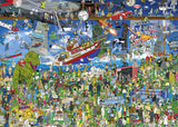Movie History - Mishmash | Alex Bennett | Heye | 2000 Pieces | Jigsaw Puzzle