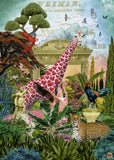 Giraffe Love - Fauna Fantasies | Heye | 1000 Pieces | Jigsaw Puzzle