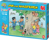 Hide & Seek | Junior No.1 | Jan van Haasteren | Jumbo | 150 Pieces | Jigsaw Puzzle - Puzzles +