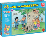 Hide & Seek | Junior No.1 | Jan van Haasteren | Jumbo | 150 Pieces | Jigsaw Puzzle - Puzzles +