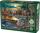 High Country Retreat - Jim Hansel | Cobble Hill | 1000 Pieces | Jigsaw Puzzle - Puzzles +