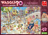 High Season! - Destiny No.8 | Wasgij? Retro | Jumbo | 1000 Pieces | Jigsaw Puzzle - Puzzles +