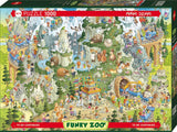 Himalayan Habitat - Funky Zoo | Marino Degano | Heye | 1000 Pieces | Jigsaw Puzzle - Puzzles +