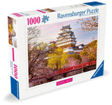 Himeji Castle - Japan | Beautiful Castles | Ravensburger | 1000 Pieces | Jigsaw Puzzle - Puzzles +