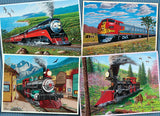 Historic Locomotives | Cobble Hill | 1000 Pieces | Jigsaw Puzzle - Puzzles +