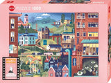Hitchcock Films - Movie Masters | Heye | 1000 Pieces | Jigsaw Puzzle - Puzzles +