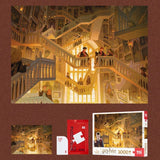 Hogwarts Grand Staircase | Harry Potter | TOI | 1000 Pieces | Jigsaw Puzzle - Puzzles +