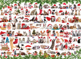 Holiday Cats - Christmas | Eurographics | 1000 Pieces | Jigsaw Puzzle - Puzzles +