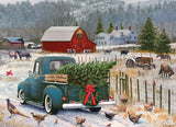 Home For Christmas - Greg Giordano | Cobble Hill | 1000 Pieces | Jigsaw Puzzle - Puzzles +
