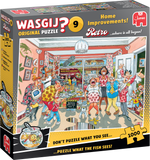 Home Improvements! - Original No.9 | Wasgij? Retro | Jumbo | 1000 Pieces | Jigsaw Puzzle - Puzzles +