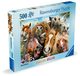 Horsing Around - Selfies | Ravensburger | 500 Pieces | Jigsaw Puzzle - Puzzles +