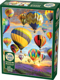 Hot Air Balloons - Greg Giordano | Cobble Hill | 1000 Pieces | Jigsaw Puzzle - Puzzles +