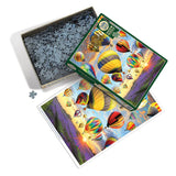 Hot Air Balloons - Greg Giordano | Cobble Hill | 1000 Pieces | Jigsaw Puzzle - Puzzles +