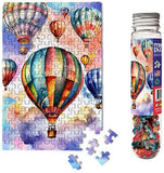 Hot Air Balloons | Micro Puzzles | 150 Pieces | Micro Jigsaw Puzzle - Puzzles +