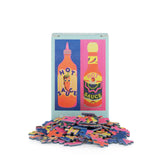 Hot Sauce - Naomi Wilkinson | Happily | 99 Pieces | Mini Jigsaw Puzzle - Puzzles +