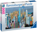 I Am New York - Carlo Stango | Ravensburger | 1000 Pieces | Jigsaw Puzzle - Puzzles +