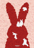 I Love You - Bunny | Botop Blackcard | 1000 Pieces | Jigsaw Puzzle - Puzzles +