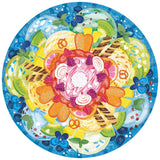 Ice Cream - Circle Of Colours | Ravensburger | 500 Pieces | Circular Jigsaw Puzzle - Puzzles +