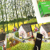 Idyllic Spring | Botop Blackcard | 300 Pieces | Jigsaw Puzzle - Puzzles +