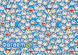 Impossible - Doraemon | Botop Blackcard | 1000 Pieces | Jigsaw Puzzle - Puzzles +