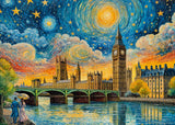 Impressionist Sky Over London | CherryPazzi | 1000 Pieces | Jigsaw Puzzle - Puzzles +