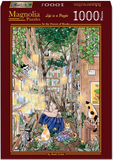 In the Forest of Books - Seul Grim | Magnolia | 1000 Pieces | Jigsaw Puzzle - Puzzles +