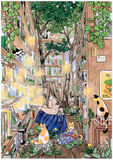 In the Forest of Books - Seul Grim | Magnolia | 1000 Pieces | Jigsaw Puzzle - Puzzles +