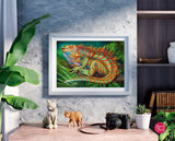 Incredible Iguana | CherryPazzi | 500 Pieces | Jigsaw Puzzle - Puzzles +