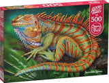 Incredible Iguana | CherryPazzi | 500 Pieces | Jigsaw Puzzle - Puzzles +