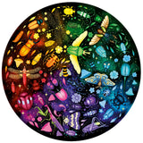 Insects - Circle Of Colours | Ravensburger | 500 Pieces | Circular Jigsaw Puzzle - Puzzles +