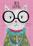 Iris Catfel | Happily | 99 Pieces | Mini Jigsaw Puzzle - Puzzles +