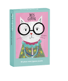 Iris Catfel | Happily | 99 Pieces | Mini Jigsaw Puzzle - Puzzles +