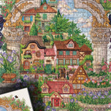 Iris Town | Botop | 500 Piece Puzzle | Jigsaw Puzzle - Puzzles +