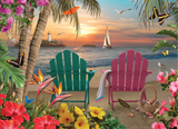 Island Paradise - Alan Giana | Cobble Hill | 500 Pieces | Jigsaw Puzzle - Puzzles +