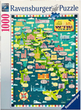 Italian Wine Tour - Silvia Sponza | Ravensburger | 1000 Pieces | Jigsaw Puzzle - Puzzles +