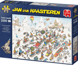 It's All Going Downhill | Jan van Haasteren | Jumbo | 2000 Pieces | Jigsaw Puzzle - Puzzles +