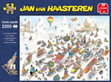 It's All Going Downhill | Jan van Haasteren | Jumbo | 2000 Pieces | Jigsaw Puzzle - Puzzles +