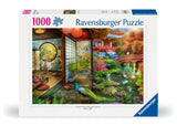 Japanese Garden Teahouse | Ravensburger | 1000 Pieces | Jigsaw Puzzle - Puzzles +
