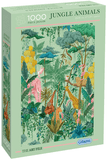 Jungle Animals | The Art File | Gibsons | 1000 Pieces | Jigsaw Puzzle - Puzzles +