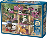 Jungle Cats - Robert Giordano | Cobble Hill | 500 Pieces | Jigsaw Puzzle - Puzzles +
