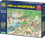 Jungle Tour | Jan van Haasteren | Jumbo | 1000 Pieces | Jigsaw Puzzle - Puzzles +