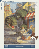 Jurassic Paris - Peter de Sève | New York Puzzle Company | 1000 Pieces | Jigsaw Puzzle - Puzzles +
