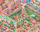 Kitty Cafe | Vizzles - Series 11 | Great Games | 1000 Pieces | Jigsaw Puzzle - Puzzles +