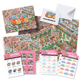 Kitty Cafe | Vizzles - Series 11 | Great Games | 1000 Pieces | Jigsaw Puzzle - Puzzles +