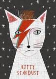 Kitty Stardust | Happily | 99 Pieces | Mini Jigsaw Puzzle - Puzzles +