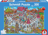 Knight's Castle - Emiliano Migliardo | Schmidt | 200 Pieces | Jigsaw Puzzle - Puzzles +